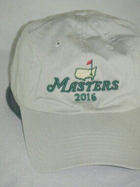 2016 Masters Golf, ball Cap